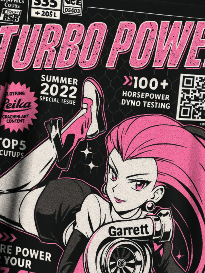Turbo Power Rocket | T-Shirt