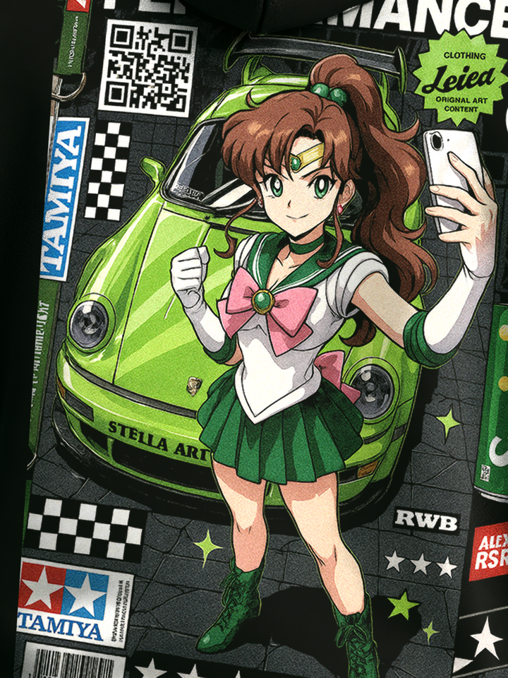 Anime Selfie RWB | Hoodie